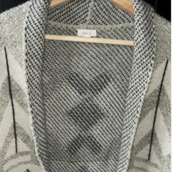 Debut Southwestern Cardigan Sweater Aztec Design Women's Size Large Cozy Warm - Picture 7 of 10